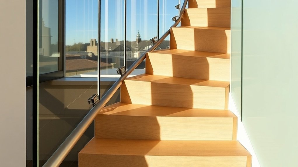 Staircase Glass Panels Highgate